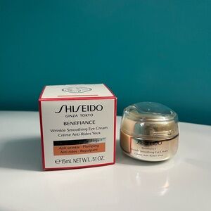 Shiseido Benefiance Wrinkle Anti-Aging Smoothing Eye Cream 0.51oz / 15 ml - New
